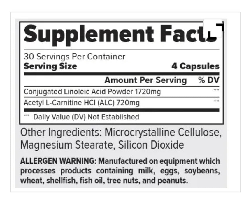 Finaflex ALA-CLA 120 Capsules