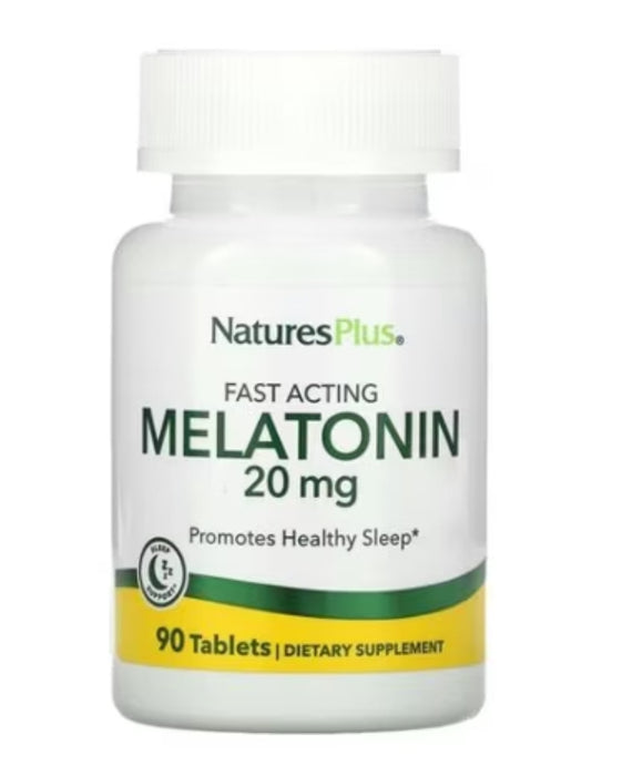 NaturesPlus MELATONIN 20mg 90 Tablets