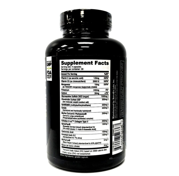 Nutrabio Extreme Joint Care 120 Capsules