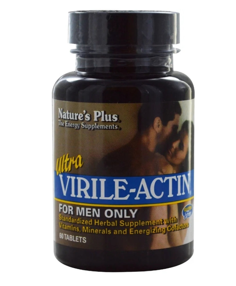 NaturesPlus Ultra VIRILE-ACTIN FOR MEN ONLY 60 Tablets.