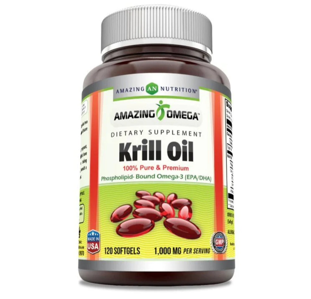 Amazing Nutrition Kill Oil 1000 mg / 120 Softgels.