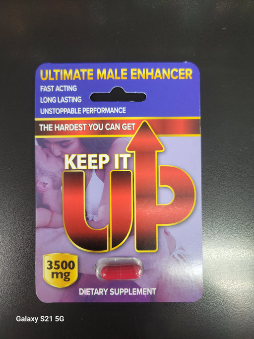 KEEP IT UP Ultimate Male Enhancer 3500mg / Capsule.