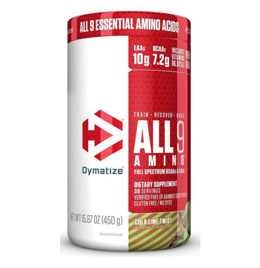 Dymatize (Multiple Flavors) All 9 Amino 15.87 oz. (450g) 30/svr