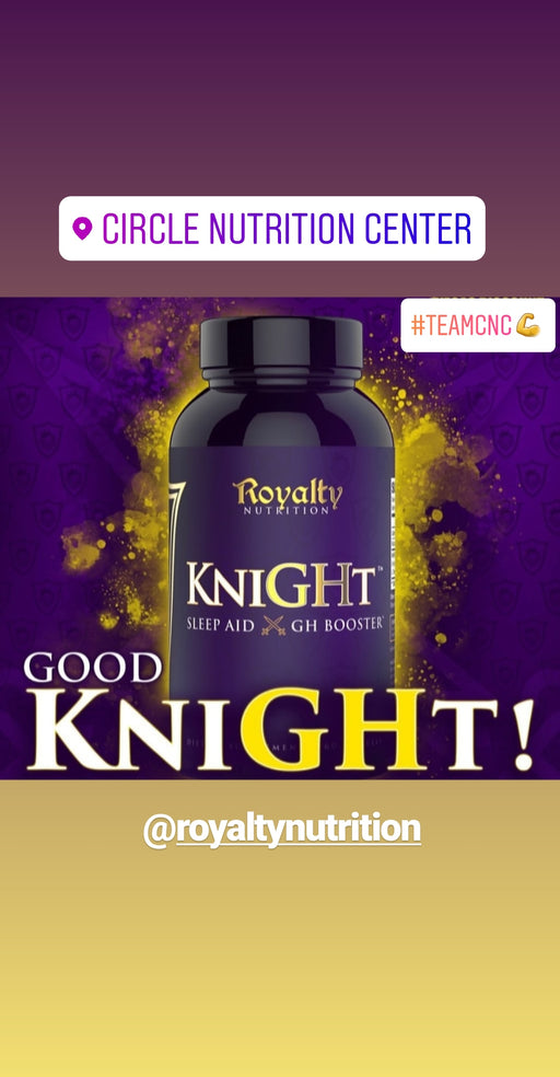 Royalty Nutrition KNIGHT Sleep Aid & GH Booster 60cap.