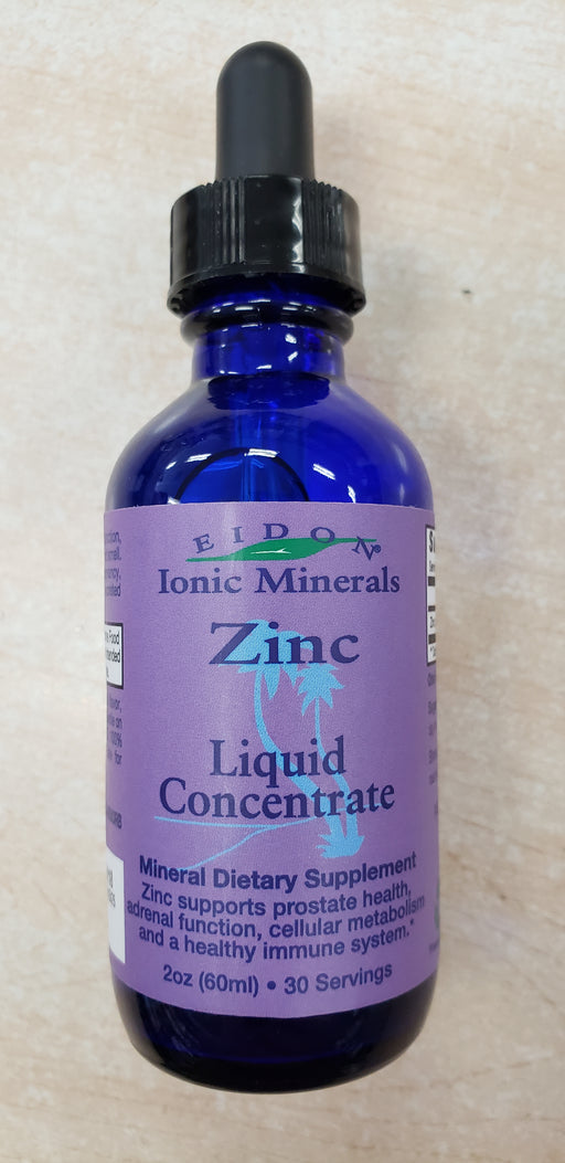 EIDON Ionic Minerals ZINC Concentrate 2 OZ. 30/Svrs.
