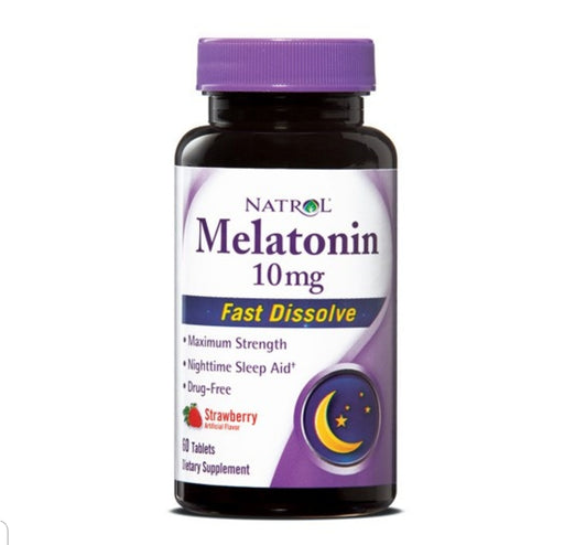 Natrol Melatonin Fast Dissolve Tablets, 10mg, 60 Ct