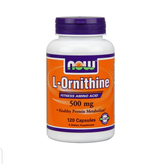 NOW Foods L-Ornithine 500Mg Now Foods 120 Capsules