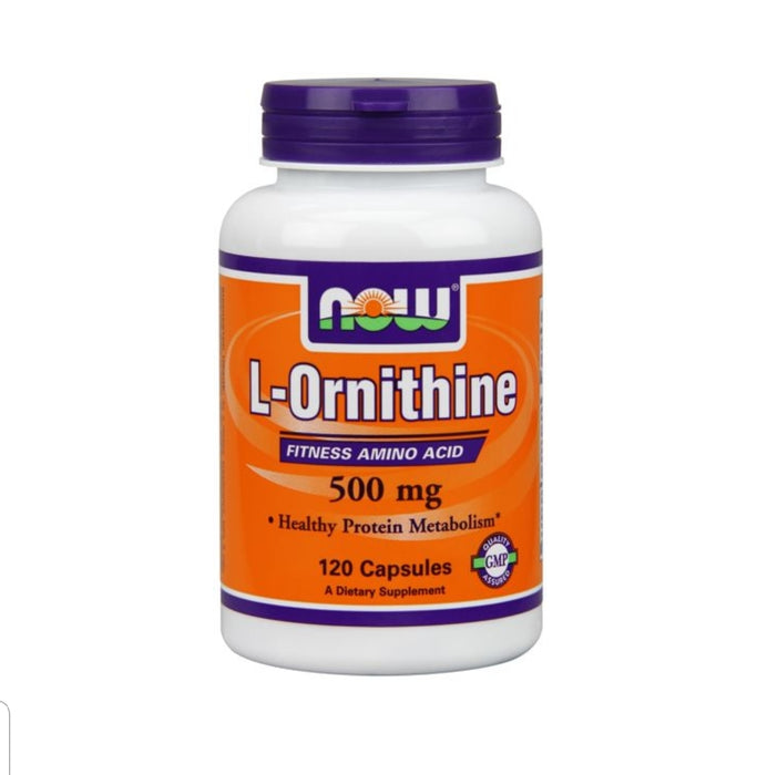 NOW Foods L-Ornithine 500Mg Now Foods 120 Capsules