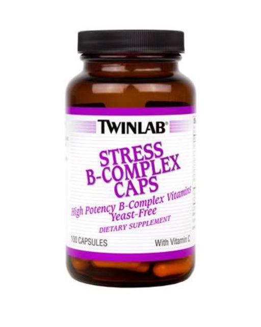 Twinlab Stress B-Complex Capsules, 100 Ct