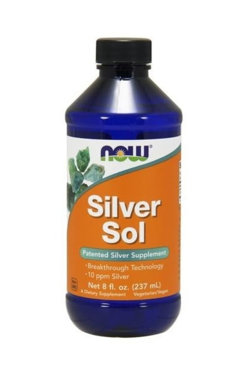NOW Foods Vegetarian Silver Sol, 8 Fl Oz