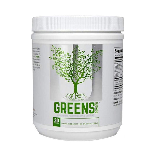 Universal Nutrition Greens Powder, Acai Berry/Kale/tuermic, 300 Gram