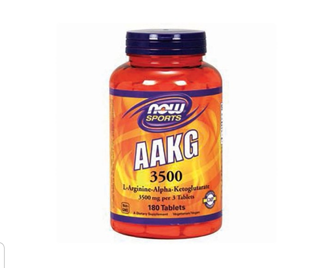 Now Foods AAKG 3500 -180 Tabs