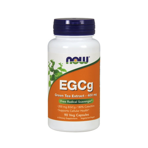 NOW Foods Vegetarian EGCg Green Tea Extract, 400 Mg, 90 Ct