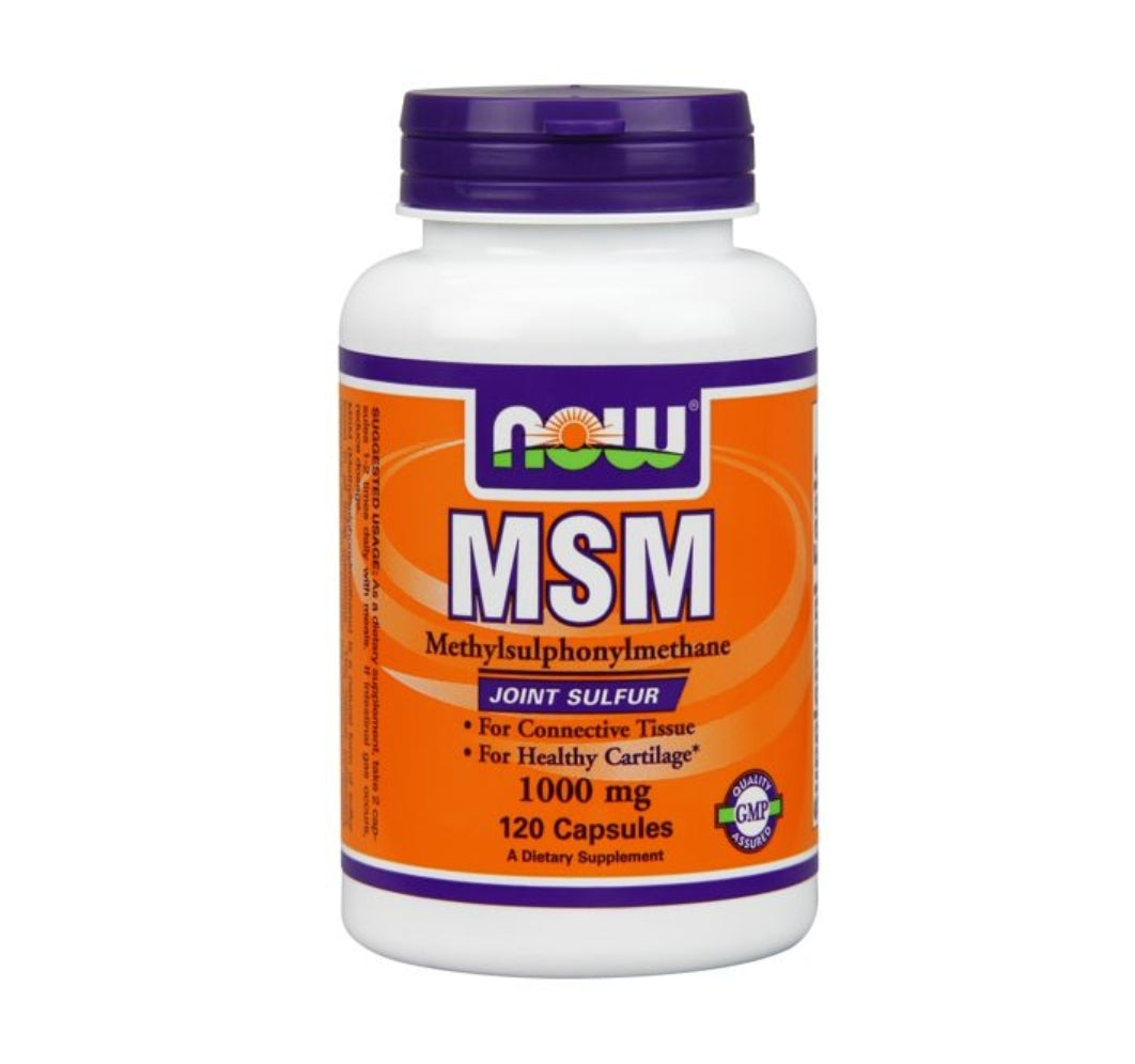 NOW Foods NOW MSM Capsules,120 Ct.