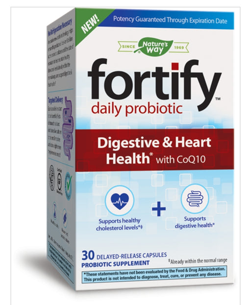 Nature's Way Fortify daily probiotic 30Cap.