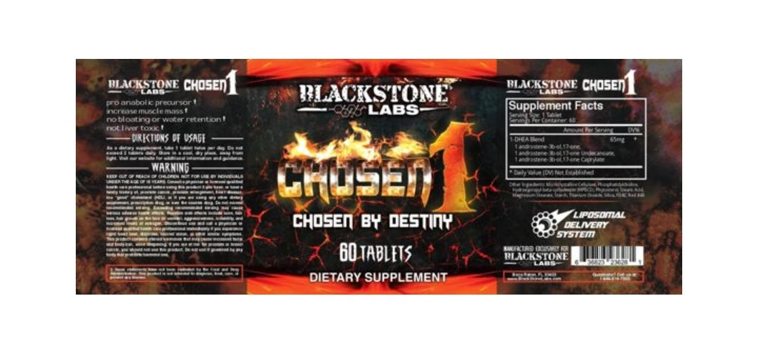 Blackstone Labs Chosen1 1-DHEA 60 Tablets