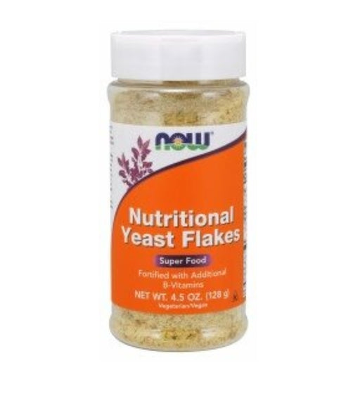 Now Nutritional Yeast Flakes Super Food 4.5oz 128g