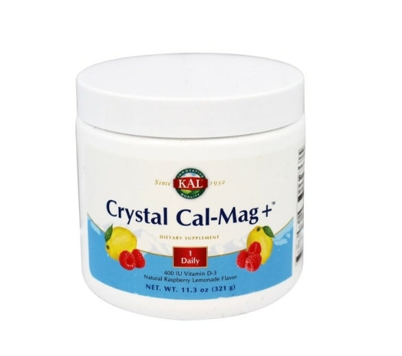 KAL Cal-Mag D3 Powder Raspberry Lemonade 11.2oz. 30 svrs.