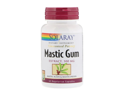Solaray Mastic Gum Extract 500mg 45 Veg Capsules