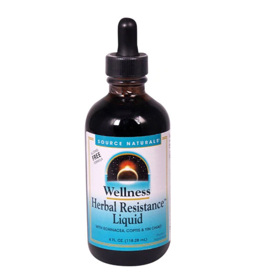 Source Naturals Wellness Herbal Resistance Liquid 4 FL OZ. 47/Svrs.