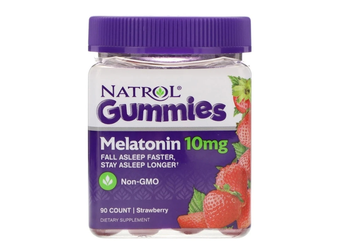 Natrol Melatonin Sleep 10mg Strawberry 90 Gummies