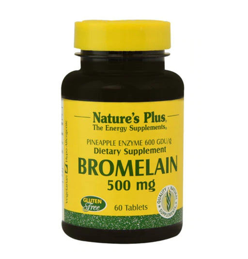 NaturesPlus Bromelain 500mg 60 Tablets