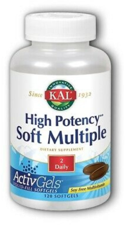 KAL High Potency Soft Multiple 120 softgels