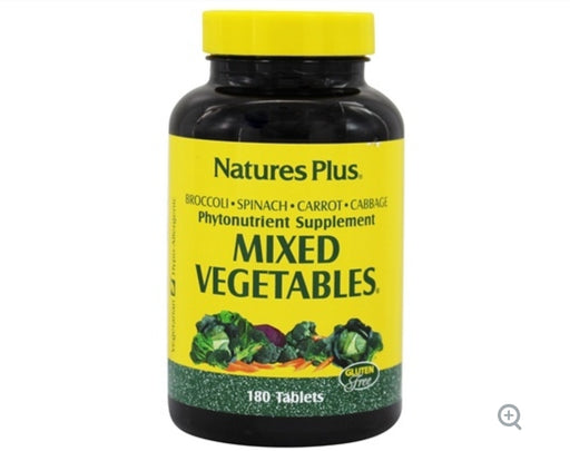 NaturesPlus Mixed Vegetables 180 Tablets