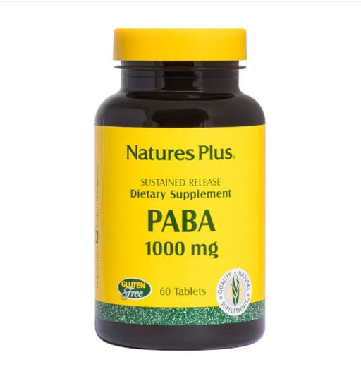 NaturesPlus PABA 1000 mg 60 Tablets