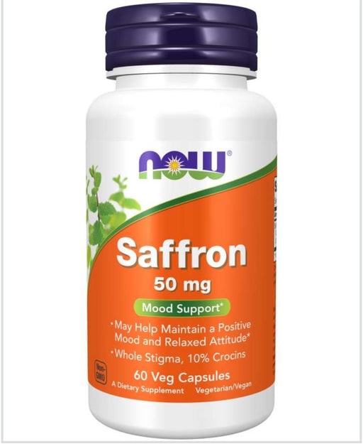 Now Saffron 50 mg 60 Vcap.