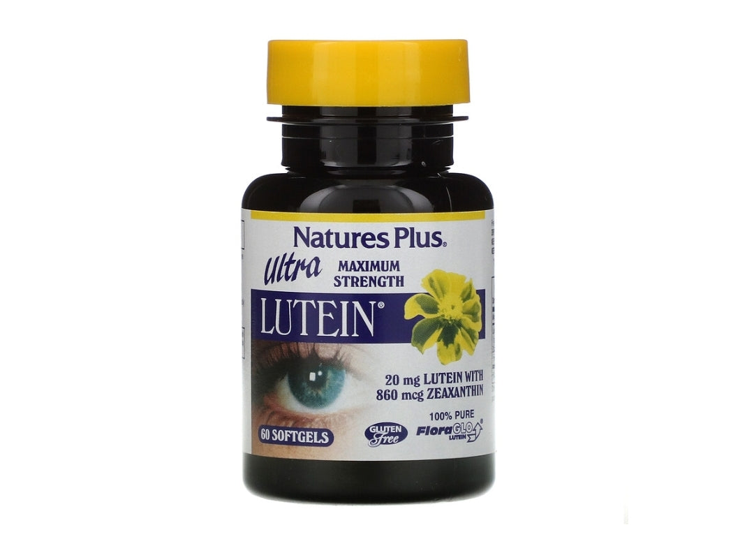 NaturesPlus Ultra LUTEIN 20 mg 60 softgels