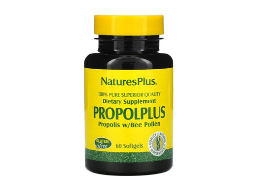 NaturesPlus PROPOLPLUS Propolis w/Bee Pollen 60 softgels