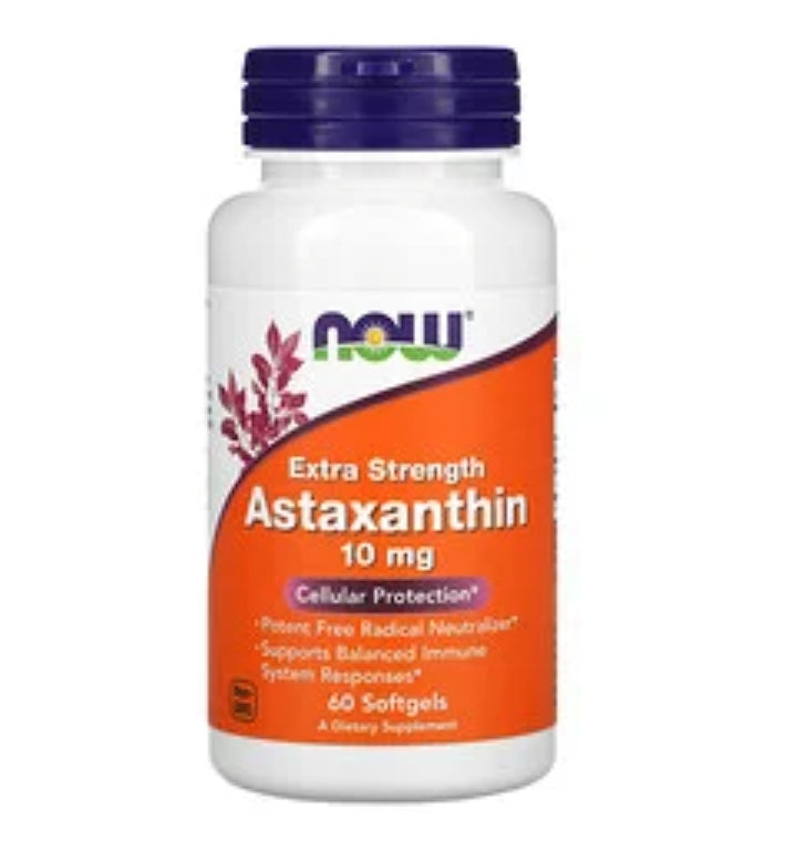 Now Astaxanthin 10mg 60softgels