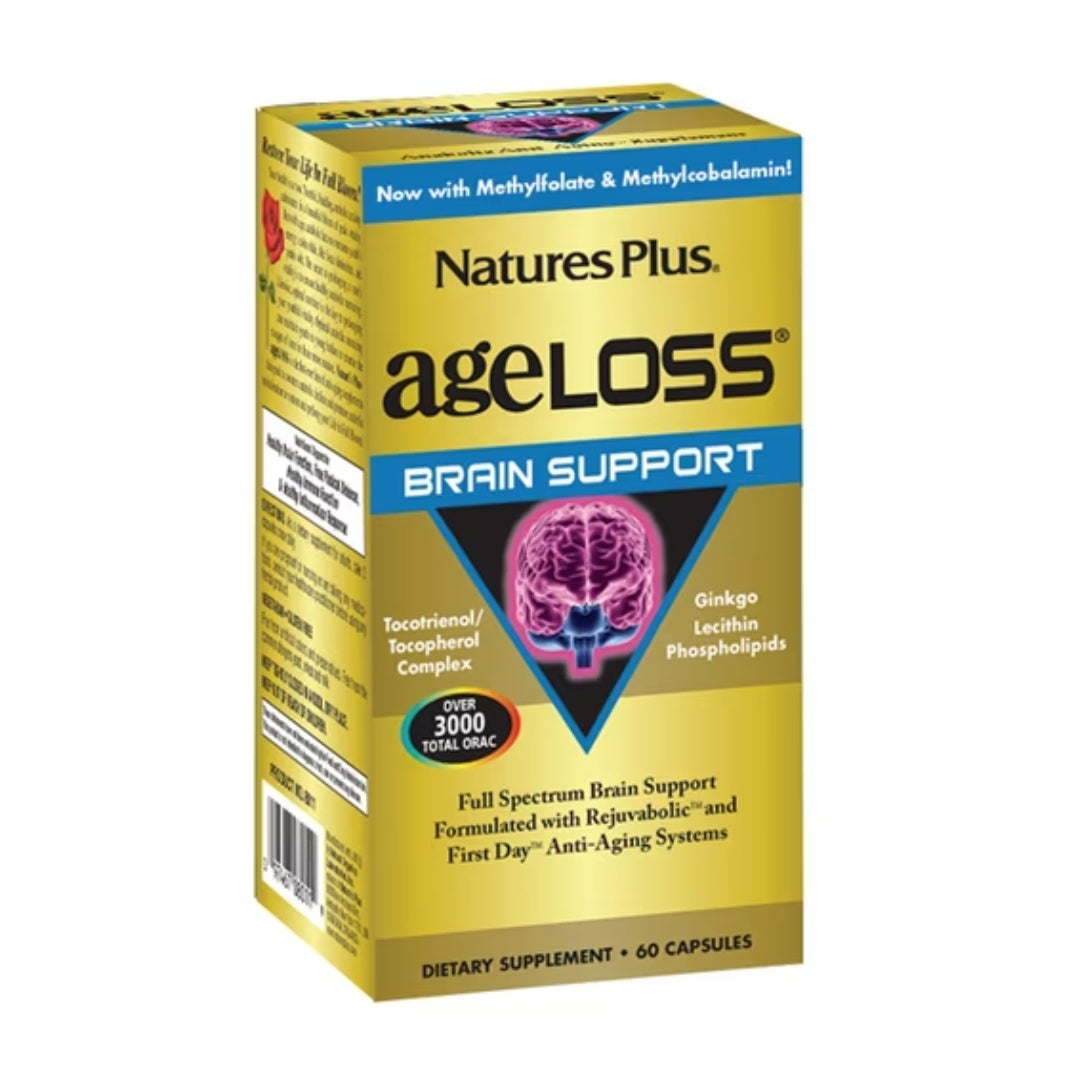 NaturesPlus ageLOSS BRAIN SUPPORT 60Capsules