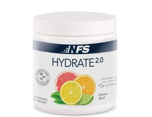 NFSports HYDRATE 2.0 Electrolyte drink Citrus Zest flavor 150g 30servings.