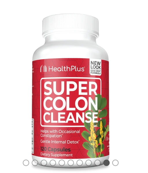 Health Plus Super Colon Cleanse 120 Capsules 60svrs