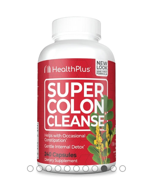 Health Plus Super Colon Cleanse, 500mg, 240 Ct