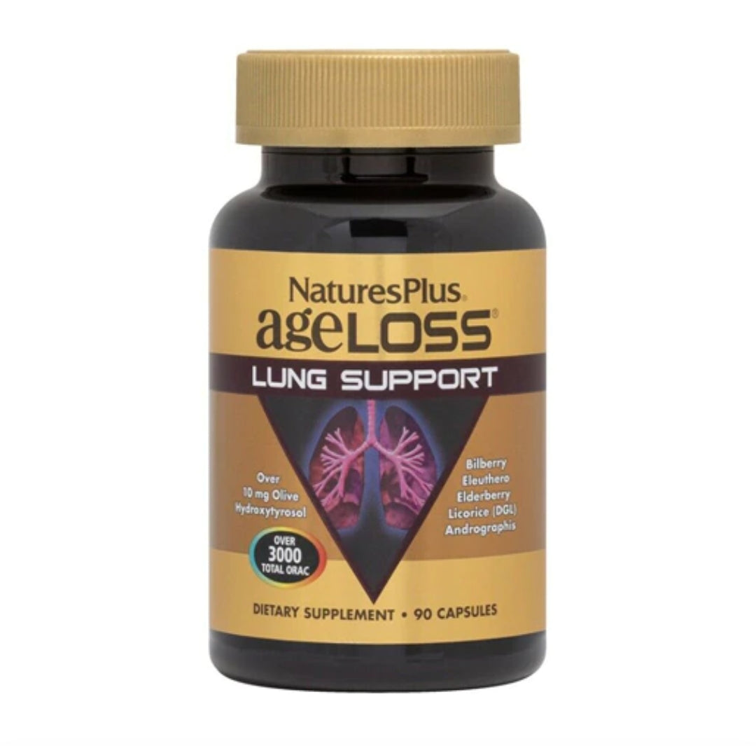 NaturesPlus ageLOSS Lung Support 90Capsules