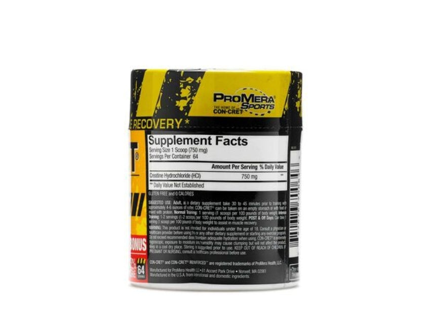 Promera Sports CON-CRET Creatine HCI powder 60servings