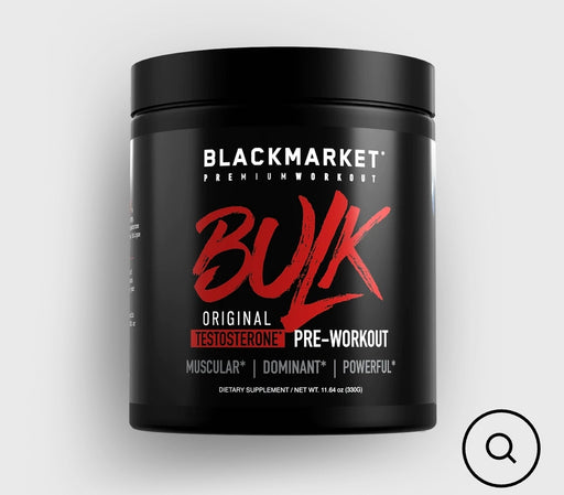 Black Market BULK - Pre-Workout 11.64oz. (330g) 30/svr