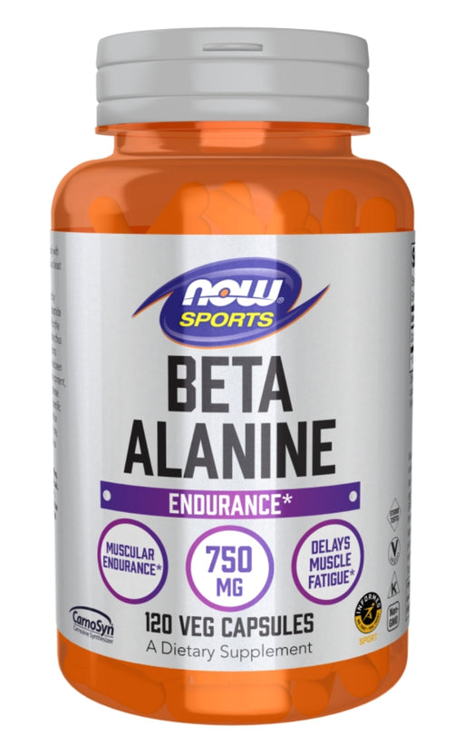 Now Beta Alanine 750 MG 120 VegCaps.