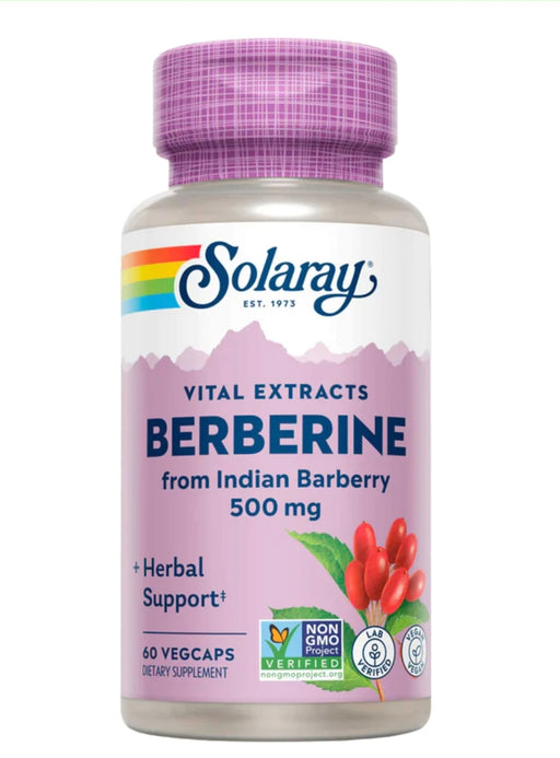 Solaray Berberine 500 mg 60 VegCaps