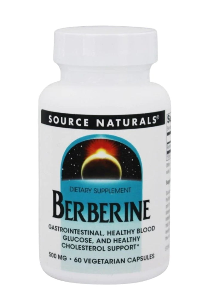 Source Naturals Berberine 500mg 60 VegCaps.