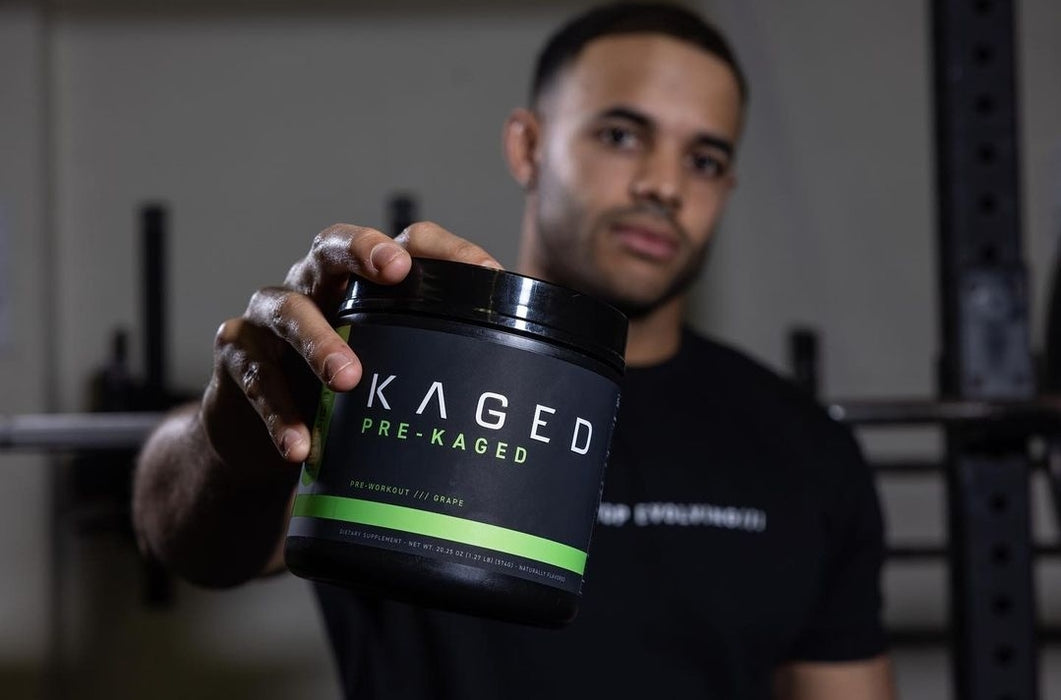 KAGED Pre-Kaged Pre-Workout Powder, 1.3 Lb 592g / 20 servings.