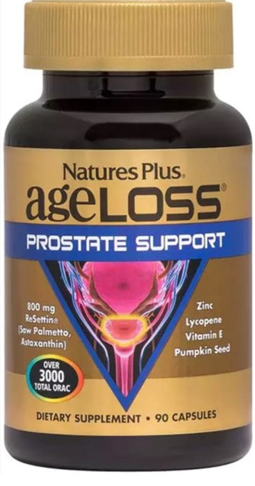 NaturesPlus ageLOSS Prostate Support 90Capsules