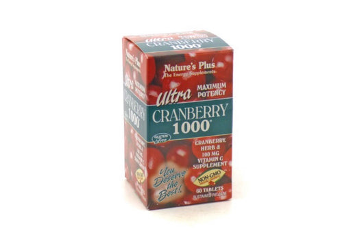Nature's Plus Ultra Cranberry 1000 mg - 60 Tablets