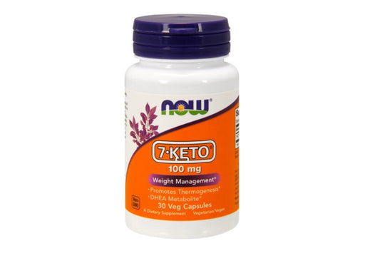 NOW Foods NOW Foods 7-KETO Weight Management Vegetarian Capsules, 100 Mg, 30 Ct