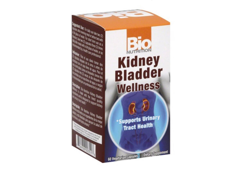 Bio Nutrition Kidney Bladder Wellness - 60 Vegetarian Capsules