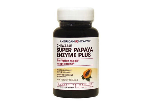 American Health Super Papaya Enzyme Plus Chewables