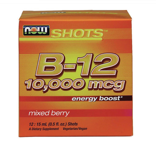 Now Foods B-12 10,000 mcg Liquid Shot 12x15 ml Liquid